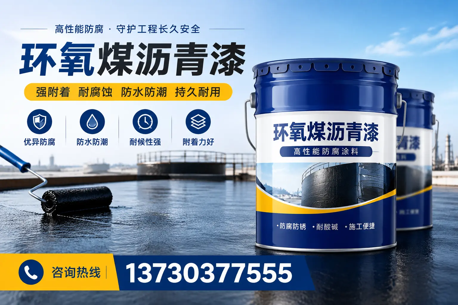 如何判断环氧煤沥青漆的质量?双鸭山消费者指南